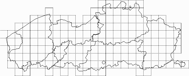 Kaart 34: Bosvleermuis - Nyctalus leisleri (1986-1997)